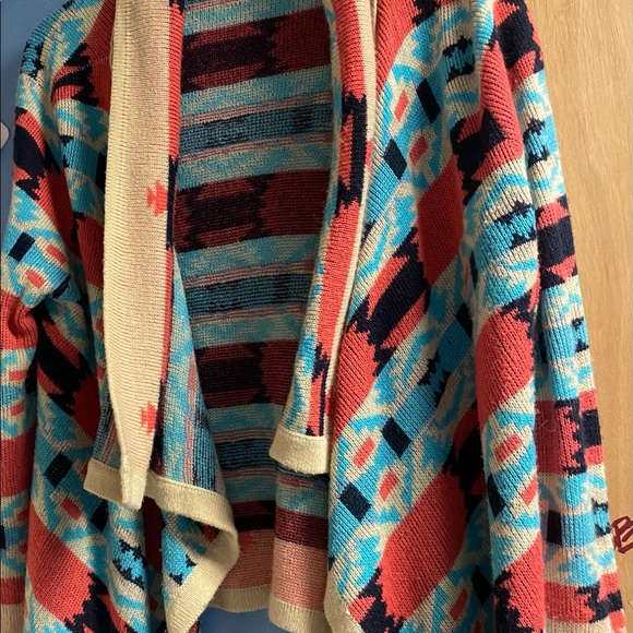 B-sharp Native American inspired mohair sweater - Picture 3 of 6